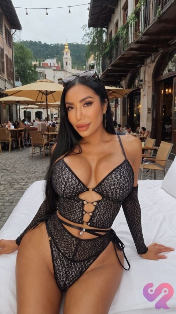 Femme en IA du site Swipey